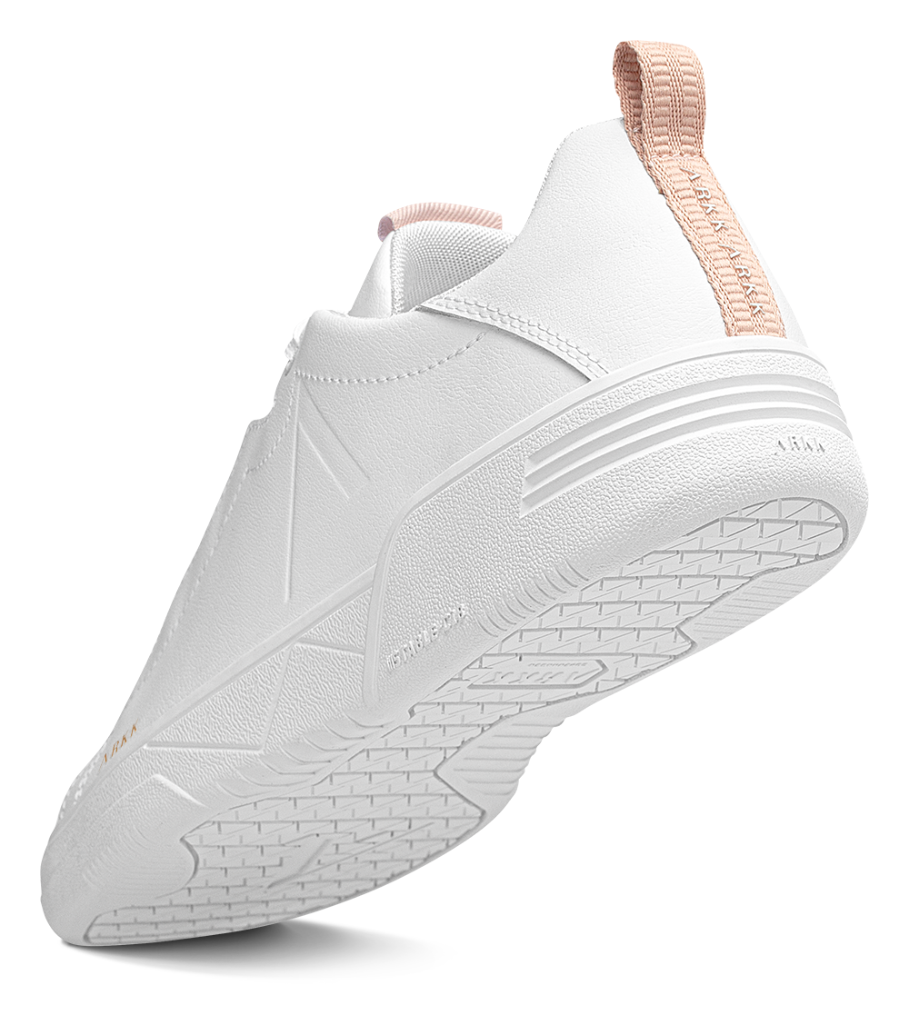 ARKK Collection Uniklass Leather S-C18 | White Shell Pink | Women Uniklass